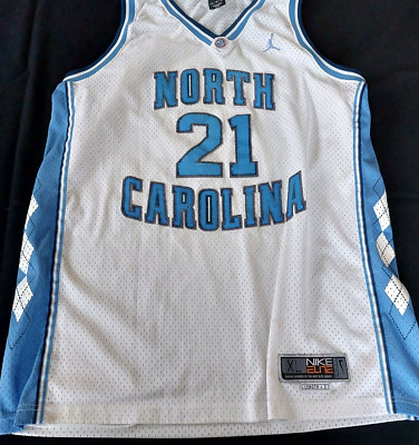 VTG NIKE Air Jordan NORTH CAROLINA TAR HEELS MICHAEL JORDAN #23 JERSEY XL 2'' Len