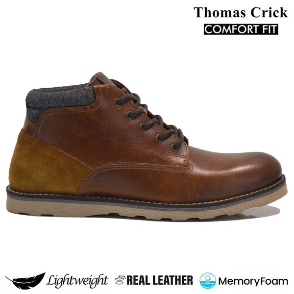 ZAPATOS DE TRABAJO PARA HOMBRES DE CUERO ESPUMA VISCOELÁSTICA CAMINAR AL AIRE LIBRE SENDERISMO DESIERTO TOBILLO BOTAS