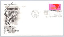 First Day Cover Scott s #241 UN New York Namibia Council SW Africa 15c 1973