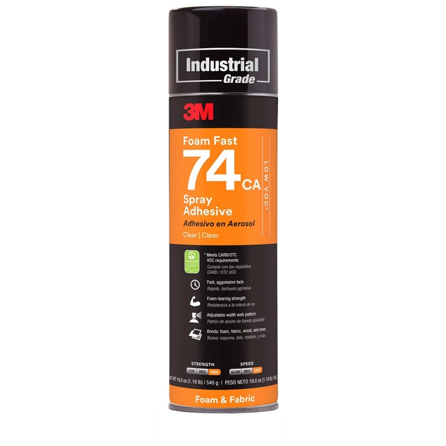 3M Foam Fast 74 Spray Adhesive (low-VOC)