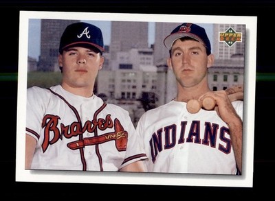 1992 UPPER DECK #1 STAR ROOKIE CHECKLIST RYAN KLESKO / JIM THOME RC