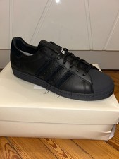Adidas Y-3 Superstar  Black Men Trainers  UK 10.5