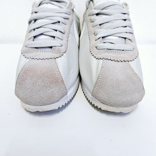 Nike Classic Cortez Nylon Pure Platinum Size UK 7 Grey White Trainers 749864-010 - Picture 12 of 22