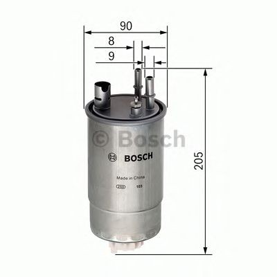 FUEL FILTER F 026 402 054 FOR VAUXHALL MERIVA/Mk OPEL Y13DT Z13DT/13DTJ 1.2L - Image 10