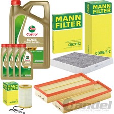 MANN INSPEKTIONSPAKET+5W40 &Ouml;L passend f&uuml;r MERCEDES E KLASSE W/S 211 CLS C219