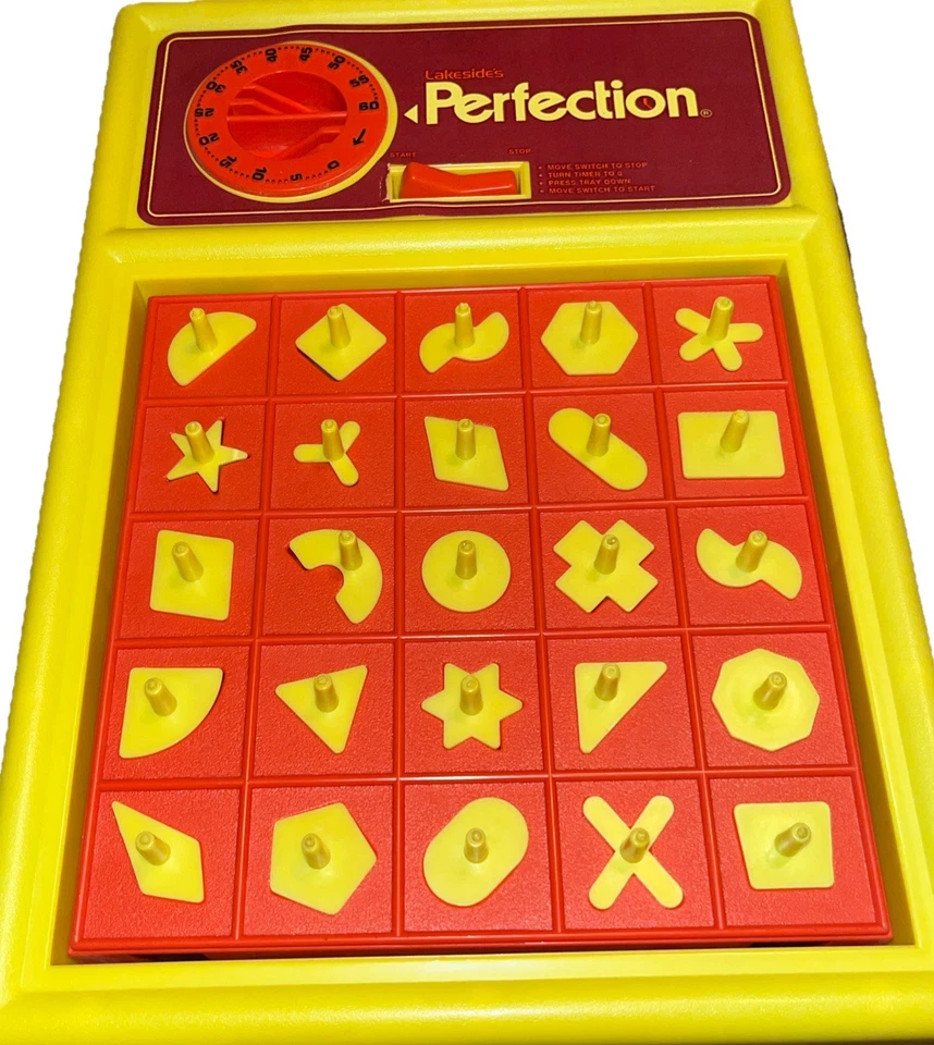 Juego Lakeside's Perfection Vintage Años 70 - Juego de Carrera de Acción Familiar Foto 4 de 4