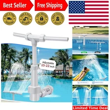 Patented Pool Fountains for Above-Inground Pool - Water Fun Waterfall Swimmin...
