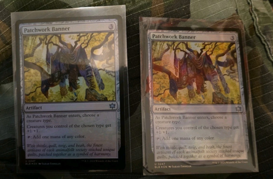 Patchwork Banner EN [BLB - 247] - NM [Foil] TCG MTG