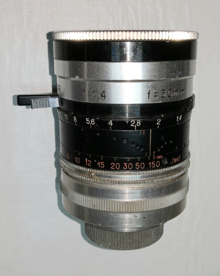 Kern Paillard Macro Switar 1.4/50mm H16RX Lens M25 C-mount - Image 4 of 4