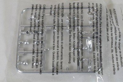 AMT 2021 DODGE CHARGER HELLCAT #1325M  PARTS  CHROME REAR TAIL PANEL+MORE 1:25