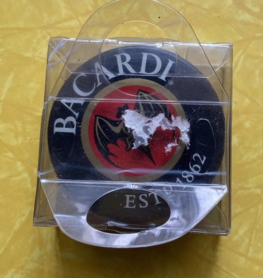BACARDI TOWN  EST. 1862 OFFICIAL HOCKEY PUCK VEGUM SLOVAKIA