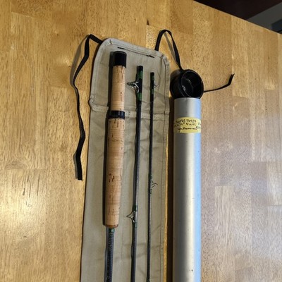 Scott G 704/3 Fly Rod 6  10  for 4 Weight Line 3 Piece Near Mint Condition