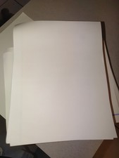 8.5" x 11" Full Sheet Sticker Paper Printable 478 Sheets 500 Adhesive White