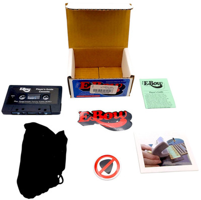 EBow Plus Electronic Bow For Guitar with Box + Cassette Tape and Accessories