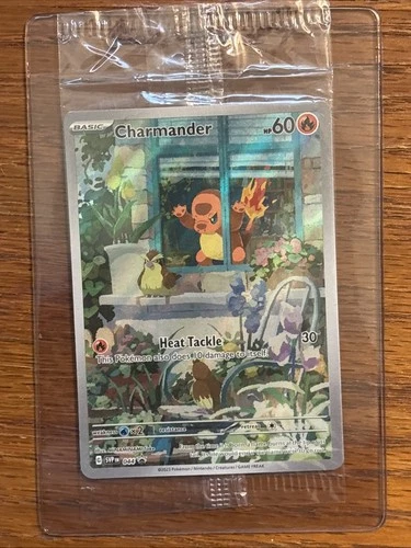 Pokémon TCG Charmander Obsidian Flames #044 Black Star Promo Card, Sealed