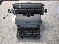 Antique Vintage 1949 Royal Portable Typewriter all keys work  as is condition thumbnail