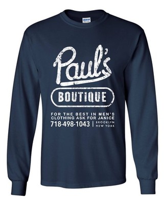 Beastie Boys Paul's Boutique long Sleeve T-Shirt Classic Hip Hop Licensed To iLL