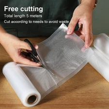 Food Vacuum Sealer Rolls Bags Vaccum Food Storage Saver Seal Bag Pack Embossed