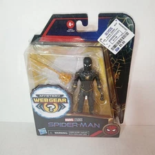 Marvel Studios Spider-Man 6 Inch Action Figure | Mystery Web Gear Suit BlackGold
