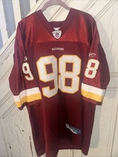 WASHINGTON REDSKINS BRIAN ORAKPO REEBOK STITCHED ON FIELD JERSEY SIZE ADULT 52