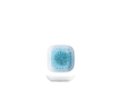 H&h Neptune Untertasse Bild Porzellan, 8Cm, Blau