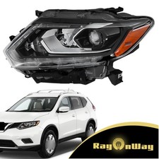 For Nissan Rogue S SV SL 2014 2015 2016 Headl...