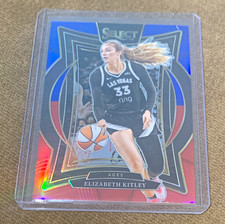 2025 Panini Select WNBA Concourse Elizabeth Kitley #63 Red & Blue Prizm /399