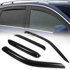 FOR 01-12 ESCAPE/MARINER SMOKE TINT WINDOW VISOR SHADE/VENT WIND/RAIN DEFLECTOR