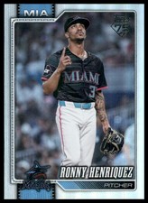 2026 Topps #290 Ronny Henriquez Rainbow Foil