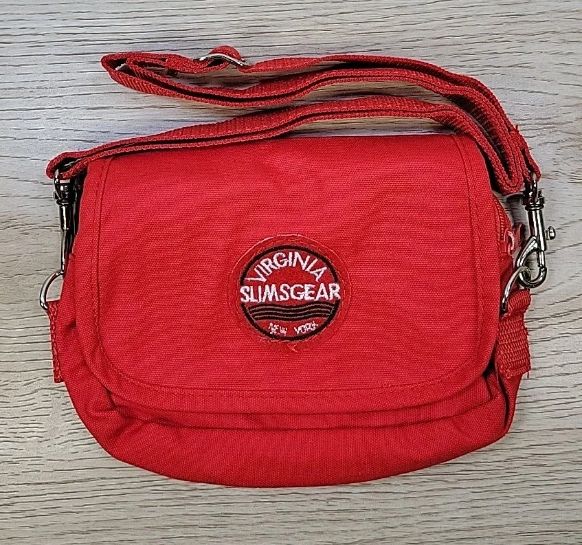 バッグ 80s  vintage sling messenger bag Messenger & Cross Body Red 1980s Vintage Bags, Handbags & Cases