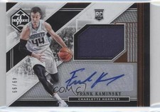 2015-16 Panini Limited Rookie Jersey Auto 49/99 Frank Kaminsky #RJA-FK Auto 0q0