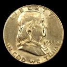 1955 50C Franklin Half Dollar Bugs Bunny - Choice UNC- SMH 1734