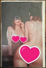 Totally Rad Comics Batgirl Joker Lipstick Full Naughty Virgin by Alice Rauch