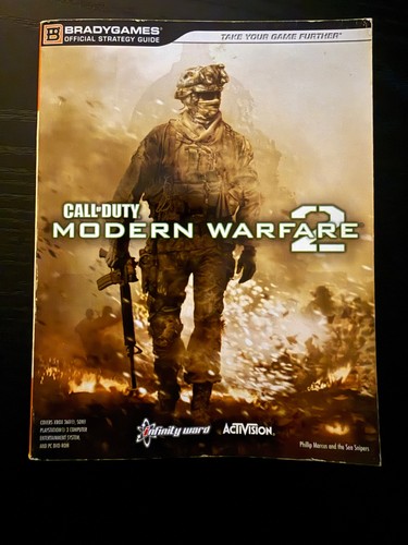 Call of Duty Modern Warfare 2 Official Strategy Guide BradyGames Xbox 360 PS3