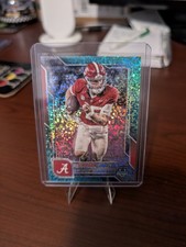 2025 Bowman University Chrome Ty Simpson Aqua Mini Diamond Refractor /325