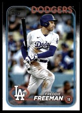 Freddie Freeman 2024 Topps #199 Dodgers MLB READ FREE SHIPPING AutographDen