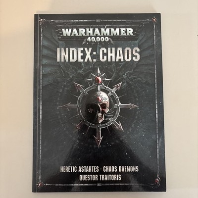 Warhammer 40k Index: Chaos Supplement Regelbuch WH40K Games Workshop OOP