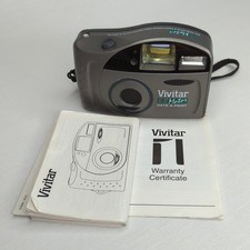 Vivitar EZ Motor Date-A-Print 35mm Point Shoot Film Camera