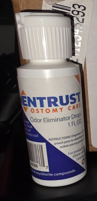 NIB (24 bottles) 1oz Fortis Entrust Ostomy Odor Eliminator Drops