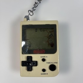 Snoopy Tennis Nintendo Keychain Style Handheld Game Rare