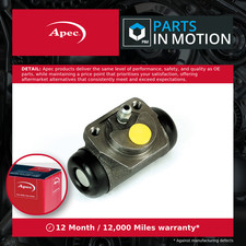 2x Wheel Brake Cylinders (Pair) fits NISSAN MICRA K11 1.0 Rear 92 to 03 CG10DE