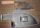 The Cooking Guild Hand Forged Chef Cleaver Boning Butcher Knife with Sheath — photo 1