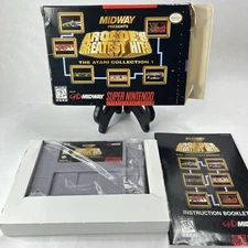 Midway Arcade's Greatest Hits Atari Collection 1 Super Nintendo Complete Tested