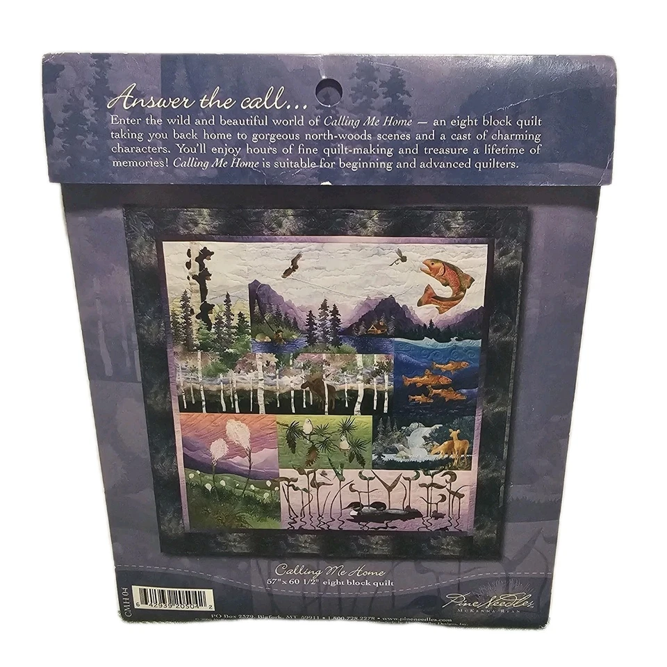 CALLING ME HOME McKenna Ryan EARLY RISER Fish Quilt Block #4 Pattern Uncut VHTF - Image 2 of 4