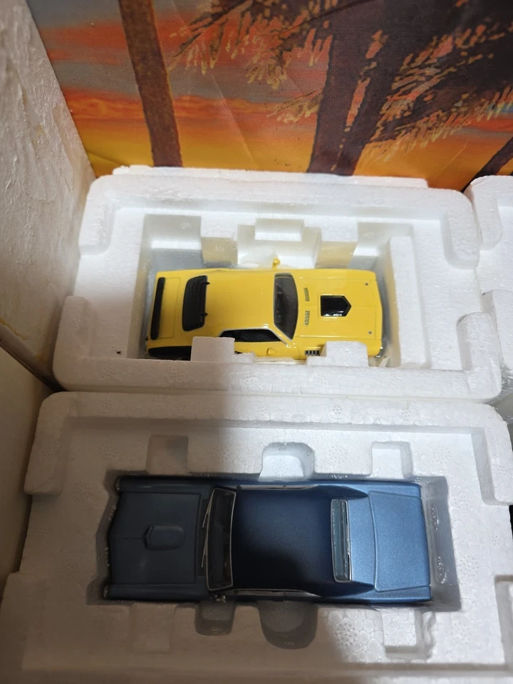 matchbox car 1/43 pontiac GTO Cuda Plymouth 1970 Plymouth GTX lot of 4 Diecast - Image 2 of 4