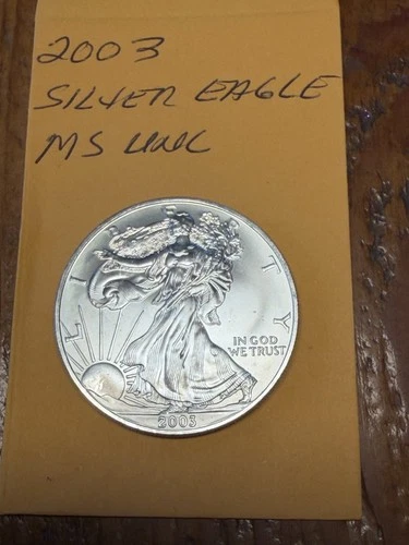 2003 1 oz Silver American Silver Eagle (Brilliant Uncirculated)