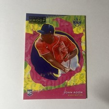 2022 Panini Diamond Kings #141 Joan Adon Artist's Proof Blue Nationals