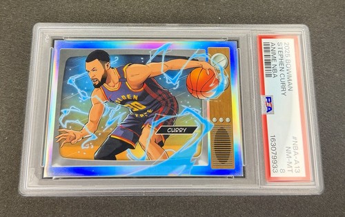 Stephen Curry #NBA-A13 2025 Bowman NBA Anime card