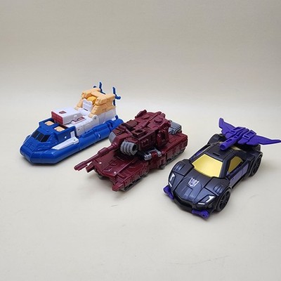 TRANSFORMERS - Lot of 3 WARPATH SEASPRAY BLACKJACK Titans Return Combiner Wars