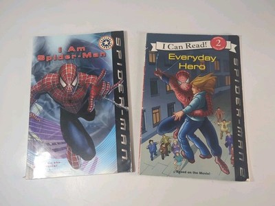 Spider-Man 1 & 2 Easy Reader Paperback Lot Of 2~ Everyday Hero & I Am Spider-Man